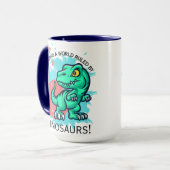 MUG LA CONCEPTION DES DEVIS DE DINOSAUR (Devant gauche)