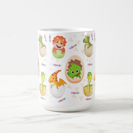 MUG LA CONCEPTION DES DEVIS DE DINOSAUR (Centre)