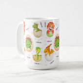 MUG LA CONCEPTION DES DEVIS DE DINOSAUR (Devant gauche)