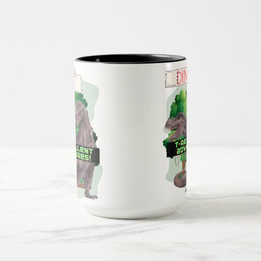 MUG LA CONCEPTION DES DEVIS DE DINOSAUR (Centre)