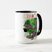MUG LA CONCEPTION DES DEVIS DE DINOSAUR (Devant droit)