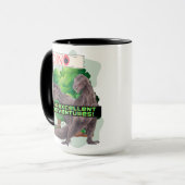 MUG LA CONCEPTION DES DEVIS DE DINOSAUR (Devant gauche)