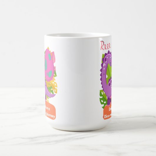 MUG LA CONCEPTION DES DEVIS DE DINOSAUR (Centre)