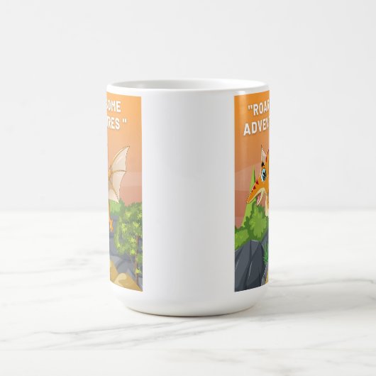 MUG LA CONCEPTION DES DEVIS DE DINOSAUR (Centre)