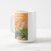 MUG LA CONCEPTION DES DEVIS DE DINOSAUR (Devant gauche)