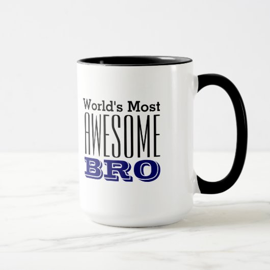 Mug La conception du BRO-Texte LA PLUS IMPRESSIONNANTE (Droite)