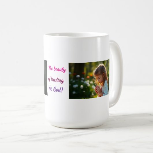 Mug La confiance en Dieu (Devant droit)