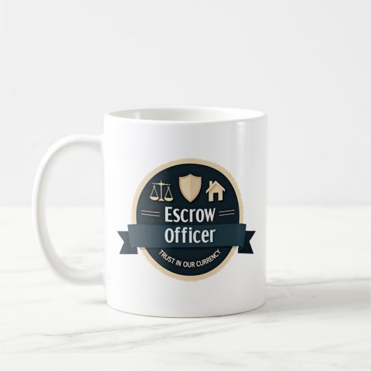 Mug La confiance est notre devise – Officier de séques (Gauche)