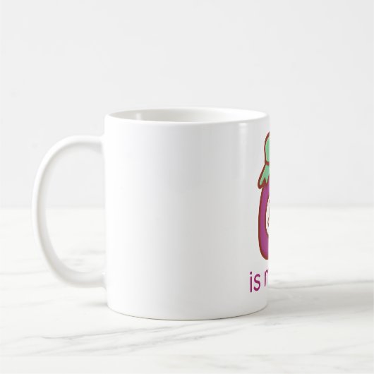 Mug la confiture est ma confiture (Gauche)