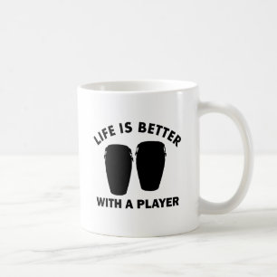 Mug La Conga bat du tambour des conceptions