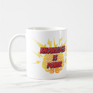 Mug La connaissance de l'âge est une puissante motte