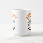 Mug La connaissance est ma superpuissance (Centre)
