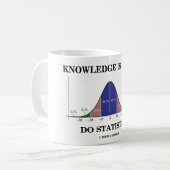 Mug La connaissance est puissance font des (Devant gauche)