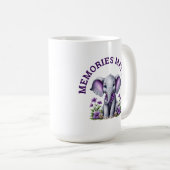 Mug La conscience d'Alzheimer Les souvenirs comptent E (Devant droit)