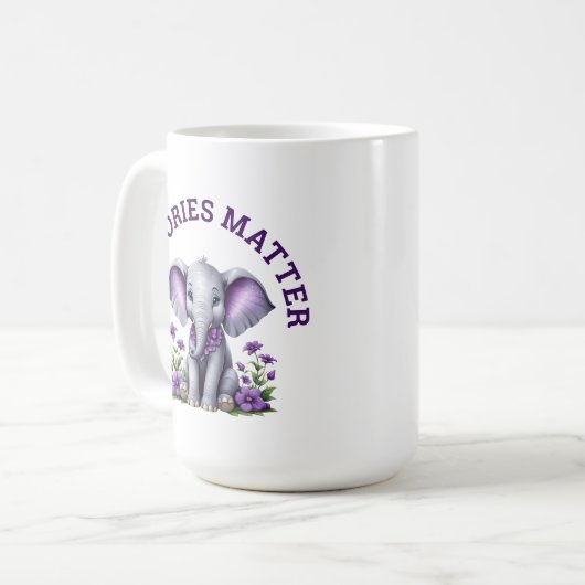 Mug La conscience d'Alzheimer Les souvenirs comptent E (Devant gauche)