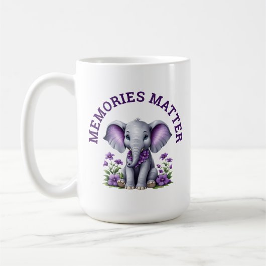 Mug La conscience d'Alzheimer Les souvenirs comptent E (Gauche)