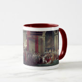 Mug La consécration du napoléon d'empereur (Devant droit)