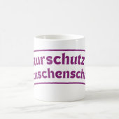 Mug La conservation de la nature est la protection de (Centre)