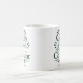 Mug La constance de l'amour de Dieu Citation dévotionn (Centre)