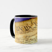 Mug La Constitution américaine (Devant gauche)