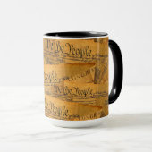 Mug La Constitution américaine (Devant droit)