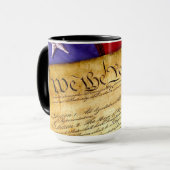 Mug La Constitution américaine (Devant gauche)