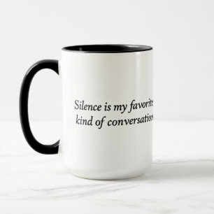 Mug La Conversation Calme