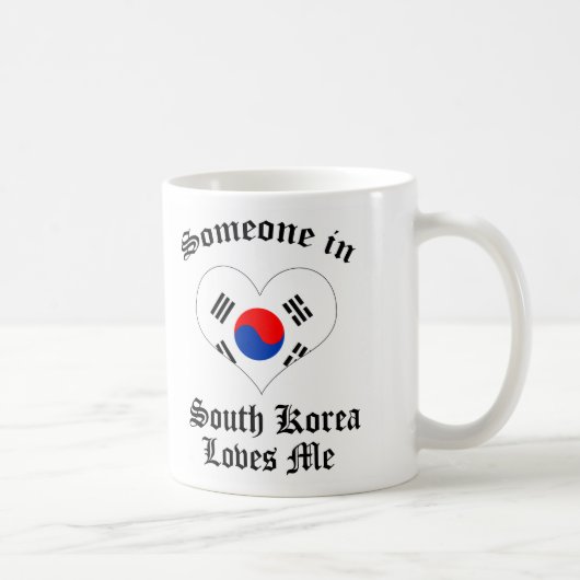 Mug La Corée du Sud (Droite)