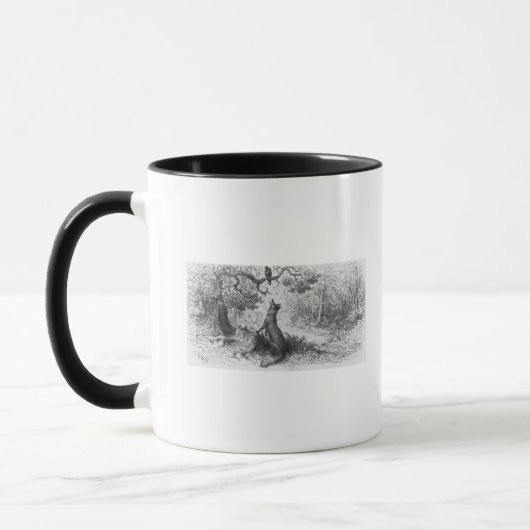 Mug La corneille et le Fox (Gauche)