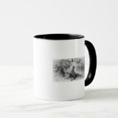 Mug La corneille et le Fox (Devant droit)