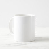 Mug La corneille indique que le chocolat est bon pour (Devant gauche)