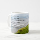 Mug La côte irlandaise et la boue de prière (Devant gauche)