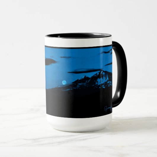 Mug La Coupe Blue Moon (Devant droit)