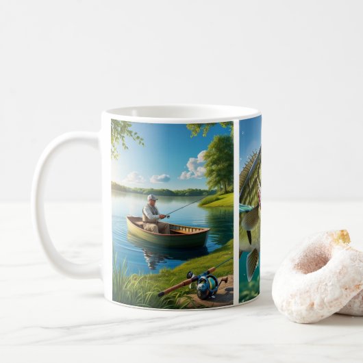 Mug La Coupe du Pêcheur (Avec donut)