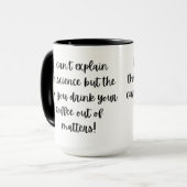Mug La Coupe Que Vous Buvez Du Café À Partir De Matièr (Devant gauche)