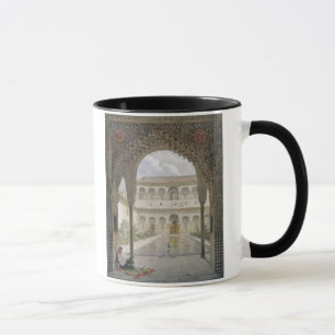 Mug La cour d'Alberca à Alhambra, Grenade,