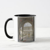 Mug La cour d'Alberca à Alhambra, Grenade, (Gauche)