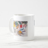 Mug La courbe dominante de Kandinsky Abstraite (Devant gauche)