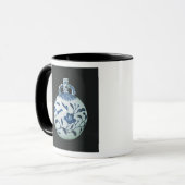 Mug La courge "bleue et blanche" du pèlerin avec (Devant gauche)