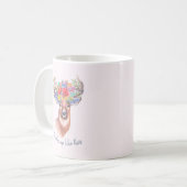Mug La couronne de marais et de fleurs se réveille com (Devant gauche)