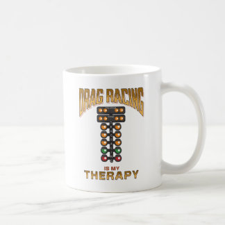 Mug La course de dragsters est ma thérapie Drôle de co