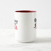 Mug La course est dans mon ADN (Centre)