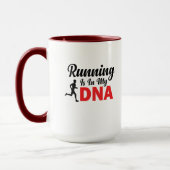 Mug La course est dans mon ADN (Gauche)