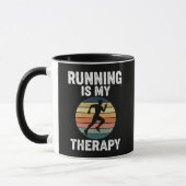 Mug La course est ma thérapie (Gauche)