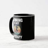 Mug La course est ma thérapie (Devant gauche)