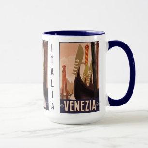 Mug La coutume vintage de Venezia (Venise) Italie