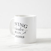 Mug La Couture Est Plus Difficile (Devant gauche)