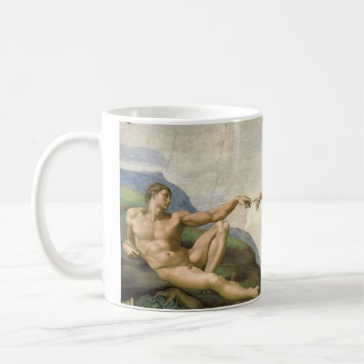 Mug La création d'Adam (Gauche)