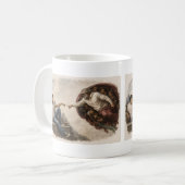 Mug La Création d'Adam - Twist Moderne (Devant gauche)