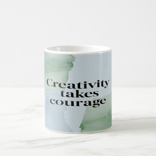 Mug La créativité exige du courage (Centre)